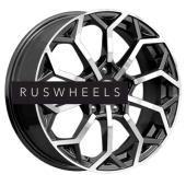Диски iFree 6,5x16/5x112 ET38 D66,6 Спейс-Нидл (КС1000) Блэк Джек