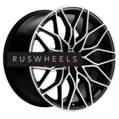 Диски Khomen Wheels 8,5x19/5x114,3 ET35 D60,1 KHW1902 (RAV4) Black-FP
