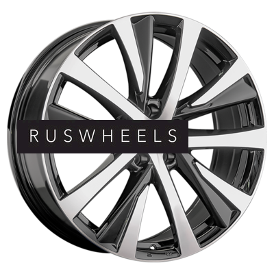 Диски Replay 8x20/5x114,3 ET30 D60,1 LX219 BKF (конус, C570)