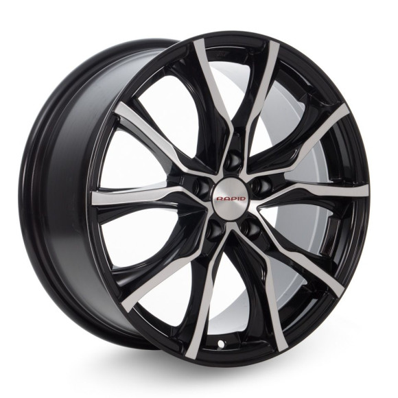 Диски КиК 7.5\R17 5*130 ET43 d71.6 Алмаз черный Диски КиК 7.5\R17 5*130 ET43 d71.6 Алмаз черный