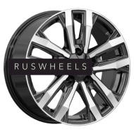 Диски КИК 8x18/5x130 ET56 D71,6 Мичиган (КС1107) Алмаз черный Диски КИК 8x18/5x130 ET56 D71,6 Мичиган (КС1107) Алмаз черный