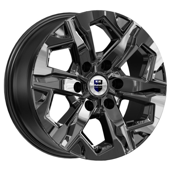 Диски КиК 7.5\R17 6*139.7 ET36 d100.1 Кварц Диски КиК 7.5\R17 6*139.7 ET36 d100.1 Кварц