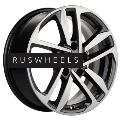 Диски Khomen Wheels 6,5x16/5x114,3 ET40 D66,1 KHW1612 (Qashqai/Tiida) Gray-FP Диски Khomen Wheels 6,5x16/5x114,3 ET40 D66,1 KHW1612 (Qashqai/Tiida) Gray-FP
