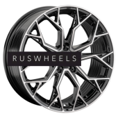 Диски LS FlowForming 8x18/5x120 ET20 D74,1 RC61 BKF (конус)