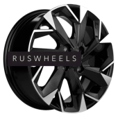 Диски Khomen Wheels 6x15/4x100 ET40 D60,1 KHW1508 (XRay) Black-FP