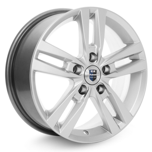 Диски КиК 6.5\R16 5*100 ET38 d67.1 Сильвер SK
