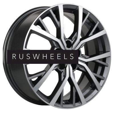 Диски Khomen Wheels 7x18/5x114,3 ET37 D66,5 KHW1806 (Dargo/Jolion) Gray-FP