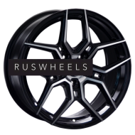 Диски LS 7,5x17/5x114,3 ET45 D67,1 1266 BKF (конус)