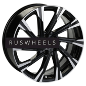 Диски Khomen Wheels 7,5x19/5x114,3 ET39 D60,1 KHW1901 (NX/Rav4) Black-FP