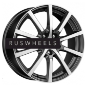 Диски iFree 7x17/5x114,3 ET39 D60,1 Big Byz (КС680) Блэк Джек