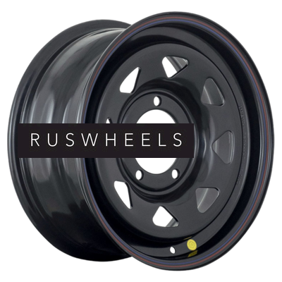 Диски Off-Road Wheels 7x16/5x139,7 ET15 D110 УАЗ (треуг. мелкий) Черный Диски Off-Road Wheels 7x16/5x139,7 ET15 D110 УАЗ (треуг. мелкий) Черный