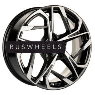 Диски Khomen Wheels 7x17/5x108 ET50 D63,3 KHW1716 (Kuga/Focus) Black-FP