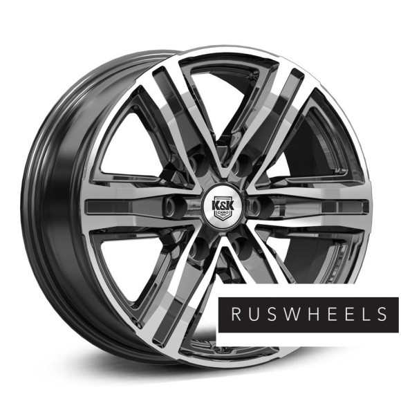 Диски КиК R17 / 7.5J PCD 6x139.7 ЕТ 25 ЦО 106.1 R8