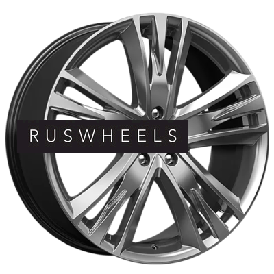 Диски КИК 8,5x20/5x114,3 ET35 D67,1 Атлас (КС661M) Дарк платинум