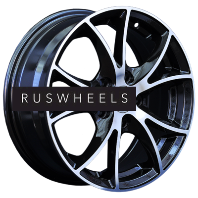 Диски Alcasta 6x15/4x100 ET48 D54,1 M07 BKF