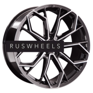 Диски Replay 9,5x22/5x120 ET49 D72,6 LR92 BKF (конус, LR002)