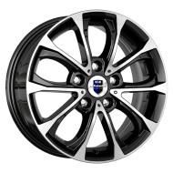 Диски КиК 6.5\R15 5*114.3 ET43 d66.1 Алмаз черный Диски КиК 6.5\R15 5*114.3 ET43 d66.1 Алмаз черный