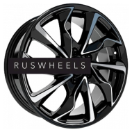 Диски СКАД 7x17/5x114,3 ET40 D66,1 Marseille (КЛ238) Алмаз (АРС 014 black)