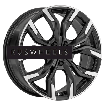 Диски LS FlowForming 8x20/5x120 ET45 D59,6 RC92 BKSF (конус)