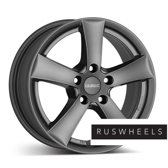 Диски Dezent R15 / 6J PCD 4x108 ЕТ 46 ЦО 63.4 TX graphite Диски Dezent R15 / 6J PCD 4x108 ЕТ 46 ЦО 63.4 TX graphite