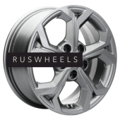 Диски Khomen Wheels 6,5x16/5x114,3 ET46 D67,1 KHW1606 (Mitsubishi) Gray