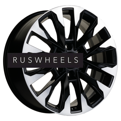 Диски Khomen Wheels 8x20/6x114,3 ET40 D67,1 KHW2010 (Mohave) Black-FP