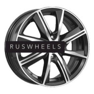 Диски КИК 7x17/5x114,3 ET35 D60,1 Арнар (КС896) Алмаз черный