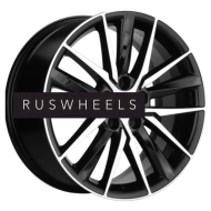Диски Khomen Wheels 8x18/5x114,3 ET40 D64,1 KHW1807 (Haval F7/F7x) Black-FP