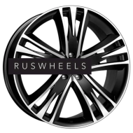 Диски КИК 8,5x20/5x130 ET55 D71,6 Атлас (КС661M) Алмаз черный