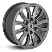 Диски КиК 7.5\R18 6*139.7 ET36 d100.1 Дарк платинум