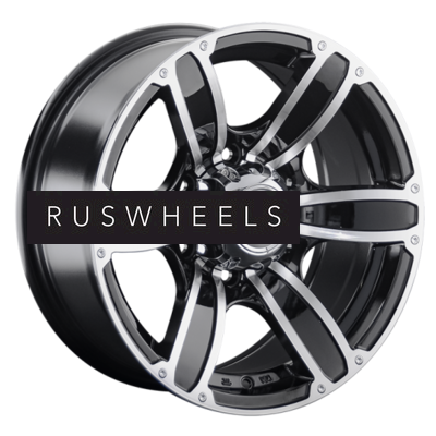 Диски LS 10x16/6x139,7 ET-35 D106,1 890 MBF (конус, Колпак+лого)