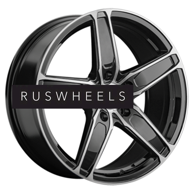 Диски LS 8x18/5x127 ET45 D71,6 1337 BKF (конус)