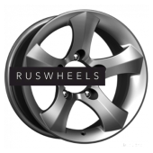 Диски КИК 8x16/5x139,7 ET-20 D110,1 Айсберг (КС662) Дарк платинум