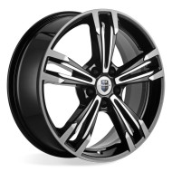 Диски КиК 7,0\R18 5*108 ET41 d59,6 Алмаз черный
