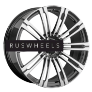 Диски LS Forged 9,5x22/5x120 ET49 D72,6 LS FG16 BKF (конус, C570)