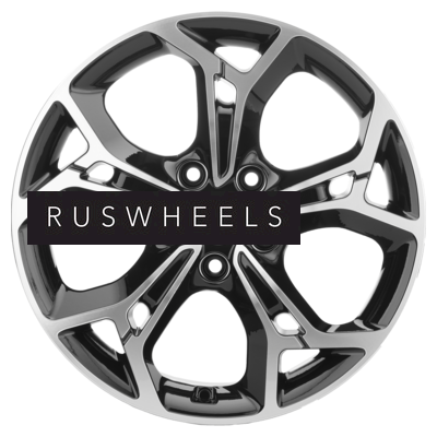 Диски Khomen Wheels 7x17/5x114,3 ET51 D67,1 KHW1702 (Optima/Tucson) Black-FP Диски Khomen Wheels 7x17/5x114,3 ET51 D67,1 KHW1702 (Optima/Tucson) Black-FP