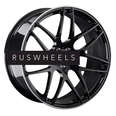 Диски LS Forged 9,5x20/5x112 ET55 D66,6 LS FG09 BKL (конус, C570)