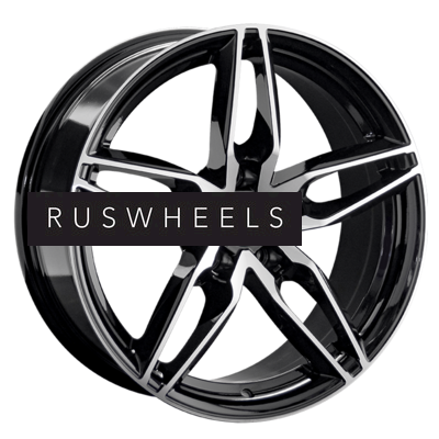 Диски Replay 8x18/5x120 ET37 D67,1 CL21 BKF (конус, C570)