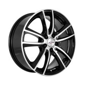 Диски Xtrike 6.5\R16 5*114.3 ET45 d67.1 BK/FP Диски Xtrike 6.5\R16 5*114.3 ET45 d67.1 BK/FP