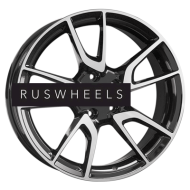 Диски Replay 8x18/5x114,3 ET34 D67,1 LX187(GS) BKF (конус, C570)