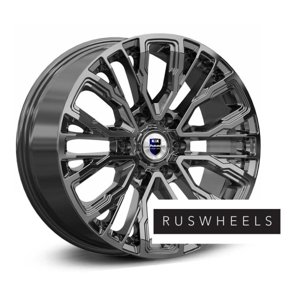 Диски КиК R19 / 8.5J PCD 6x139.7 ЕТ 25 ЦО 106.1 Кортес