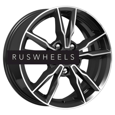 Грузовые диски iFree 6,5x16/5x112 ET45 D66,6 Икигай (КС865) Блэк Джек