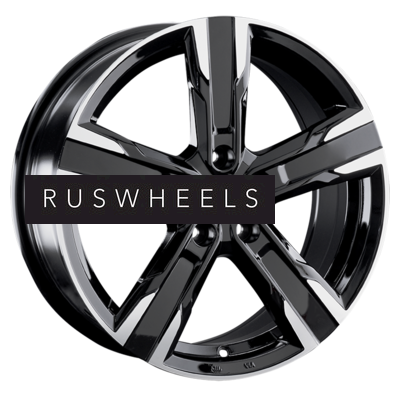 Диски Replay 7,5x19/5x114,3 ET35 D60,1 TY362 BKF (конус, C570)