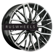 Диски LS Forged 9x22/6x139,7 ET30 D100,1 LS FG33 BKF (конус, Колпак+лого)