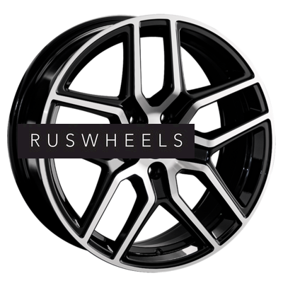 Диски Replay 8x18/5x114,3 ET30 D60,1 LX134 BKF (конус, C570)