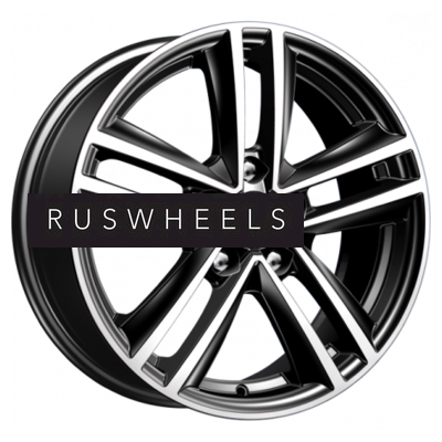 Диски iFree 6,5x16/5x114,3 ET50 D67,1 Катар (КС885) Блэк Джек