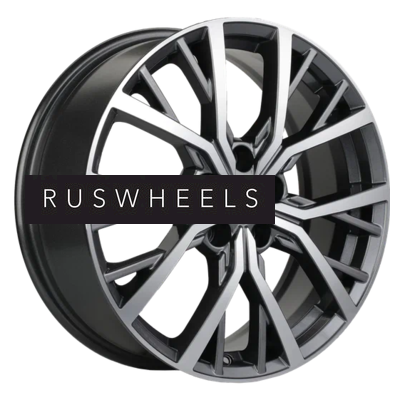 Диски Khomen Wheels 7x18/5x114,3 ET48,5 D67,1 KHW1806 (Sportage) Gray-FP