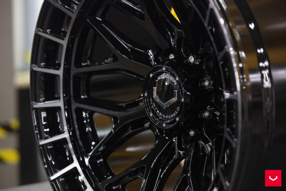 Диски Vossen HFX-1 24x12, Цвет: Tinted Gloss Black (8 болтов) Диски Vossen HFX-1 24x12, Цвет: Tinted Gloss Black (8 болтов)