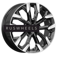 Диски КИК 6,5x17/5x108 ET50 D63,35 Морейн (КС1046) Алмаз черный