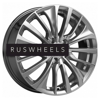 Грузовые диски K&K 6,5x17/4x100 ET41 D60,1 Flanker-оригинал (КС905) Дарк платинум